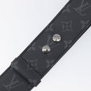 LOUIS VUITTON Monogram Eclipse Shoulder Strap J02498 LV Auth 206653V-14