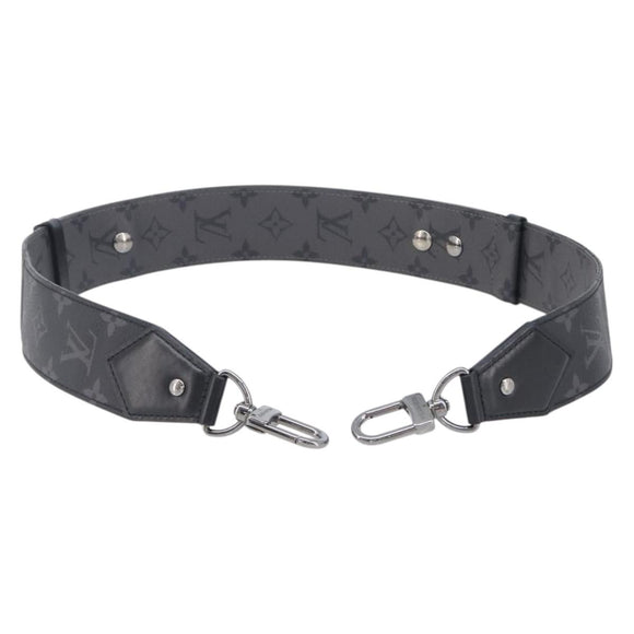 LOUIS VUITTON Monogram Eclipse Shoulder Strap J02498 LV Auth 206653V