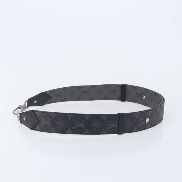 LOUIS VUITTON Monogram Eclipse Shoulder Strap J02498 LV Auth 206653V