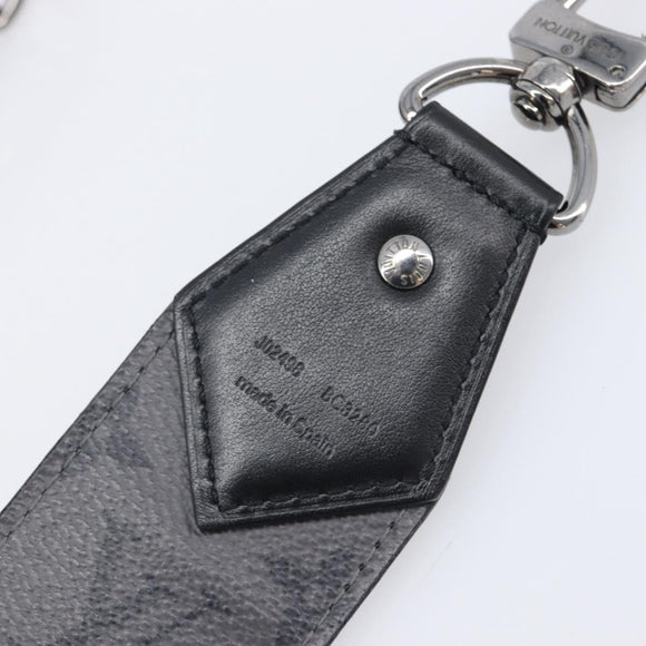LOUIS VUITTON Monogram Eclipse Shoulder Strap J02498 LV Auth 206653V