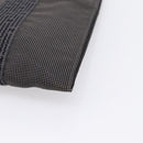 HERMES Her Line Pochette Shoulder Bag Canvas Gray Auth 206655-9