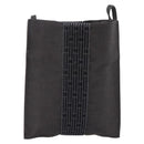 HERMES Her Line Pochette Shoulder Bag Canvas Gray Auth 206655-13