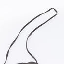 HERMES Her Line Pochette Shoulder Bag Canvas Gray Auth 206655-8