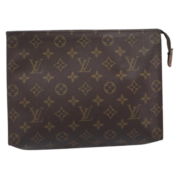 LOUIS VUITTON Monogram Epi Denim Posh Toilet Bag 2 Set Blue LV Auth 206657