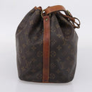 LOUIS VUITTON Monogram Petit Noe Shoulder Bag M42226 LV Auth 206659-4