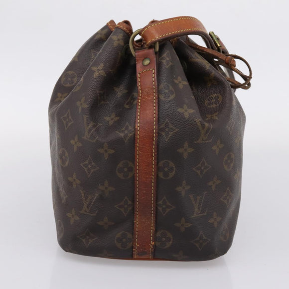 LOUIS VUITTON Monogram Petit Noe Shoulder Bag M42226 LV Auth 206659