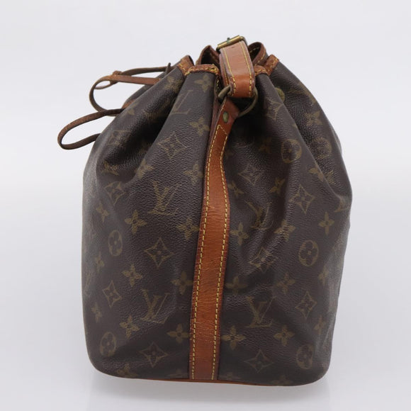 LOUIS VUITTON Monogram Petit Noe Shoulder Bag M42226 LV Auth 206659