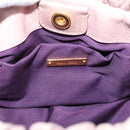 Miu Miu Vitellolux Hand Bag Leather 2way Pink Gold Tone Auth 206664V-19