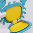 LOUIS VUITTON Monogram LV Crab Bag Charm Light Blue M01930 LV Auth 206668SM-10