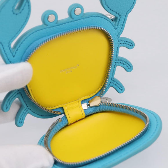 LOUIS VUITTON Monogram LV Crab Bag Charm Light Blue M01930 LV Auth 206668SM