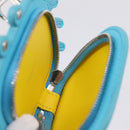 LOUIS VUITTON Monogram LV Crab Bag Charm Light Blue M01930 LV Auth 206668SM-18