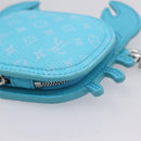 LOUIS VUITTON Monogram LV Crab Bag Charm Light Blue M01930 LV Auth 206668SM-7