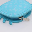LOUIS VUITTON Monogram LV Crab Bag Charm Light Blue M01930 LV Auth 206668SM-14