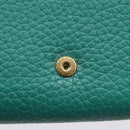 LOUIS VUITTON Portefeuille Capsine Wallet Leather Green M12407 LV Auth 206669V-8