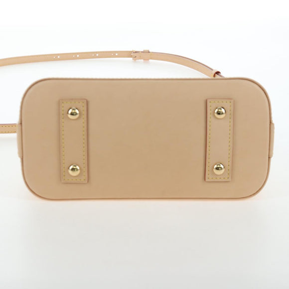 LOUIS VUITTON Monogram TRUNKS&BAGS Alma BB Bag Banana M28672 LV Auth 206676SM