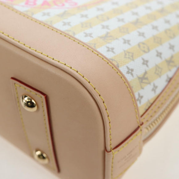 LOUIS VUITTON Monogram TRUNKS&BAGS Alma BB Bag Banana M28672 LV Auth 206676SM