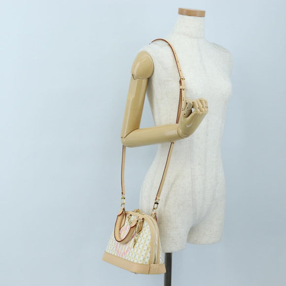 LOUIS VUITTON Monogram TRUNKS&BAGS Alma BB Bag Banana M28672 LV Auth 206676SM