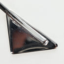 PRADA Hairpins 2 Sets Hair Clip Metal Silver Blue Auth 206677M-5
