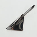 PRADA Hairpins 2 Sets Hair Clip Metal Silver Blue Auth 206677M-8