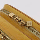 LOUIS VUITTON Monogram Vernis Wooster Bag Lime Yellow M91075 LV Auth 206679A-24