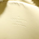 LOUIS VUITTON Monogram Vernis Wooster Bag Lime Yellow M91075 LV Auth 206679A-25