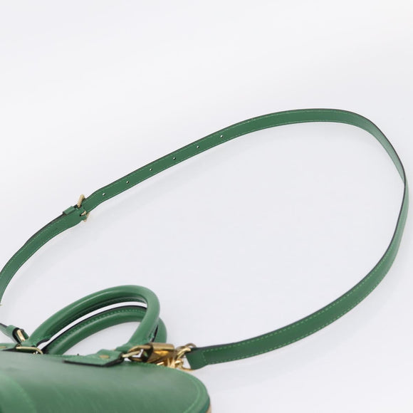 LOUIS VUITTON Epi Alma Hand Bag Borneo Green M52144 LV Auth 206682V
