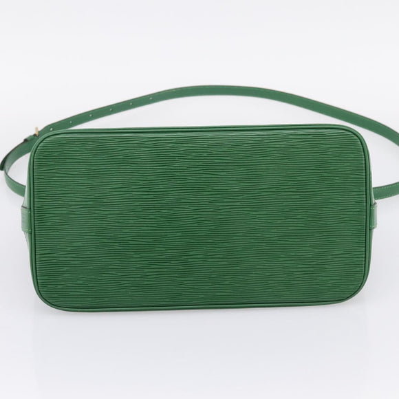 LOUIS VUITTON Epi Alma Hand Bag Borneo Green M52144 LV Auth 206682V