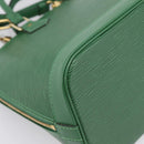 LOUIS VUITTON Epi Alma Hand Bag Borneo Green M52144 LV Auth 206682V-19