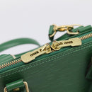 LOUIS VUITTON Epi Alma Hand Bag Borneo Green M52144 LV Auth 206682V-20
