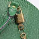 LOUIS VUITTON Epi Alma Hand Bag Borneo Green M52144 LV Auth 206682V-21