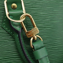 LOUIS VUITTON Epi Alma Hand Bag Borneo Green M52144 LV Auth 206682V-22