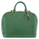LOUIS VUITTON Epi Alma Hand Bag Borneo Green M52144 LV Auth 206682V-13