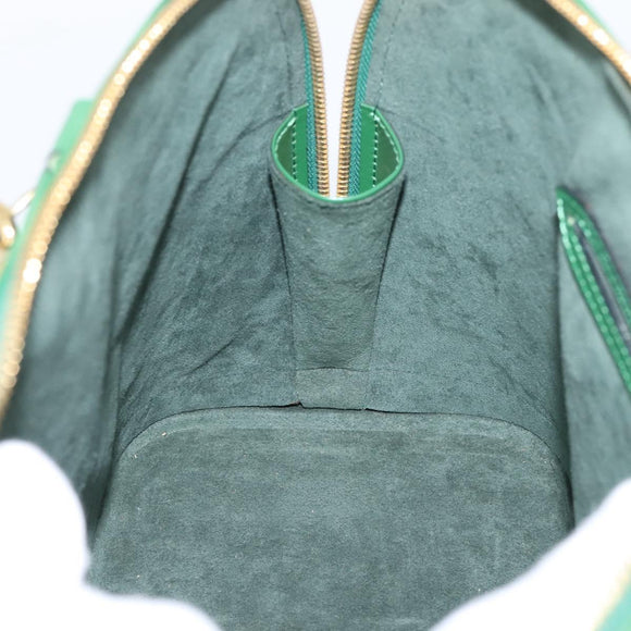 LOUIS VUITTON Epi Alma Hand Bag Borneo Green M52144 LV Auth 206682V