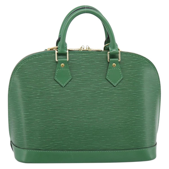 LOUIS VUITTON Epi Alma Hand Bag Borneo Green M52144 LV Auth 206682V