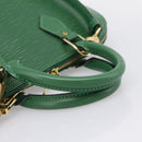 LOUIS VUITTON Epi Alma Hand Bag Borneo Green M52144 LV Auth 206682V-7