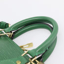 LOUIS VUITTON Epi Alma Hand Bag Borneo Green M52144 LV Auth 206682V-14