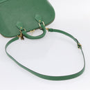 LOUIS VUITTON Epi Alma Hand Bag Borneo Green M52144 LV Auth 206682V-8