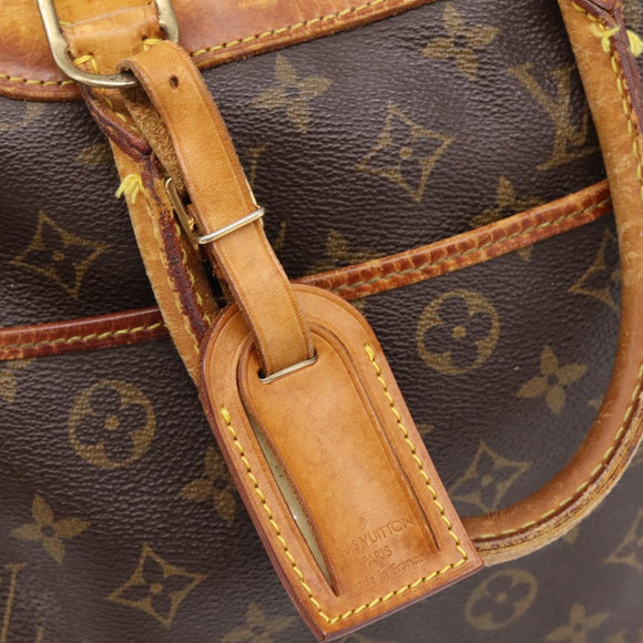 LOUIS VUITTON Monogram Deauville Hand Bag M47270 LV Auth 206683