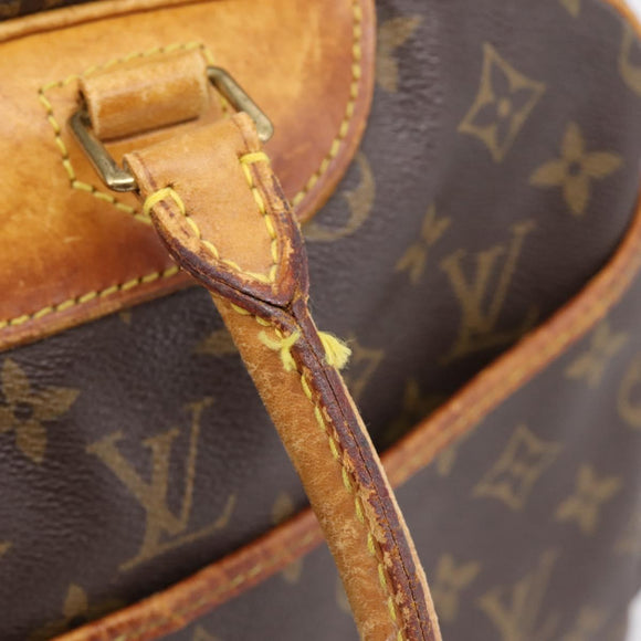 LOUIS VUITTON Monogram Deauville Hand Bag M47270 LV Auth 206683