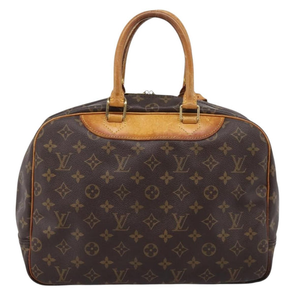 LOUIS VUITTON Monogram Deauville Hand Bag M47270 LV Auth 206683