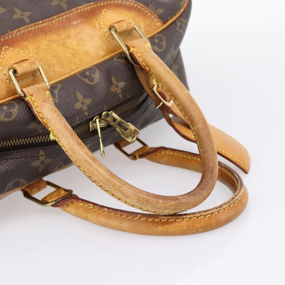 LOUIS VUITTON Monogram Deauville Hand Bag M47270 LV Auth 206683