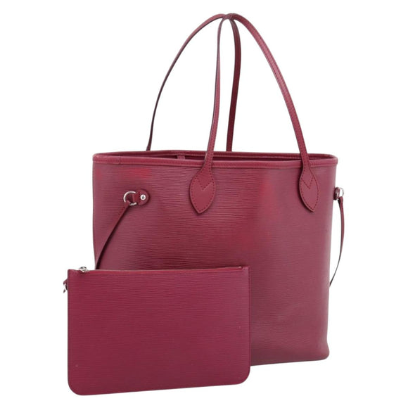 LOUIS VUITTON Epi Neverfull MM Tote Bag Grenard LV Auth 206685