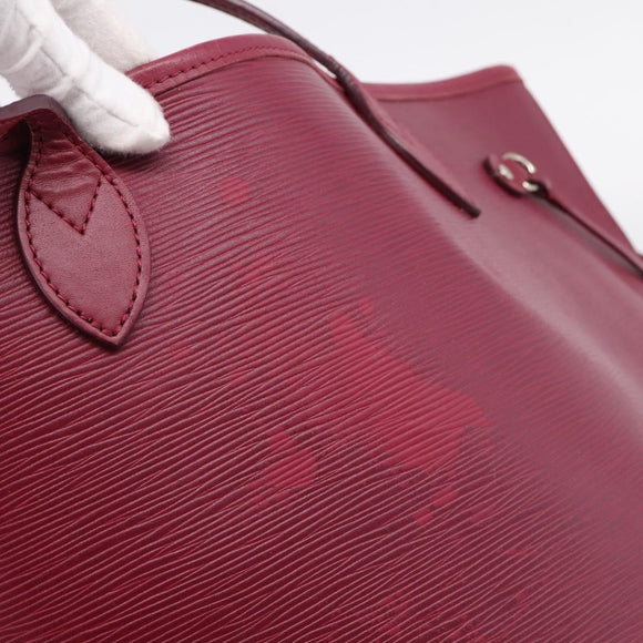 LOUIS VUITTON Epi Neverfull MM Tote Bag Grenard LV Auth 206685