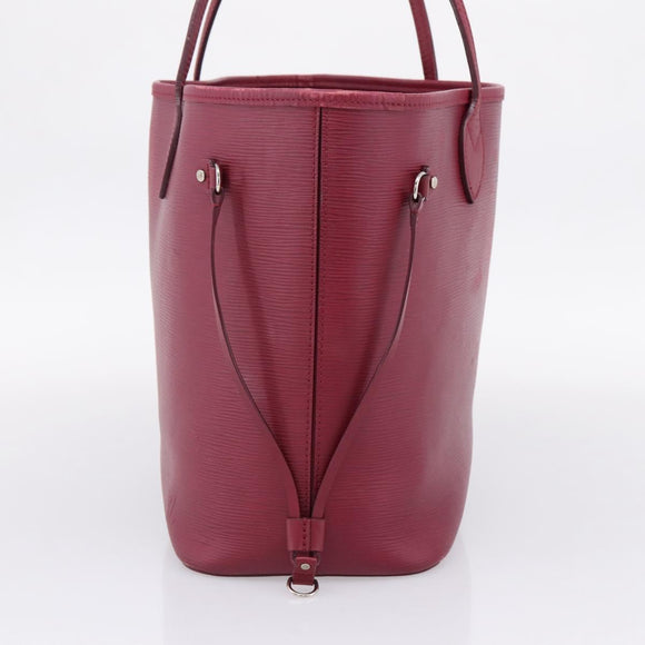 LOUIS VUITTON Epi Neverfull MM Tote Bag Grenard LV Auth 206685