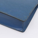 LOUIS VUITTON Epi Pochette Homme Clutch Bag Blue M52522 LV Auth 206686-15