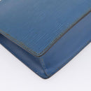 LOUIS VUITTON Epi Pochette Homme Clutch Bag Blue M52522 LV Auth 206686-16