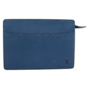 LOUIS VUITTON Epi Pochette Homme Clutch Bag Blue M52522 LV Auth 206686-13