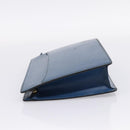 LOUIS VUITTON Epi Pochette Homme Clutch Bag Blue M52522 LV Auth 206686-3