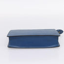 LOUIS VUITTON Epi Pochette Homme Clutch Bag Blue M52522 LV Auth 206686-6