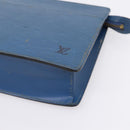 LOUIS VUITTON Epi Pochette Homme Clutch Bag Blue M52522 LV Auth 206686-7